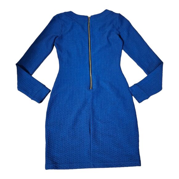 Arden B. Small Blue Long Sleeve Mini Dress - Picture 3 of 7